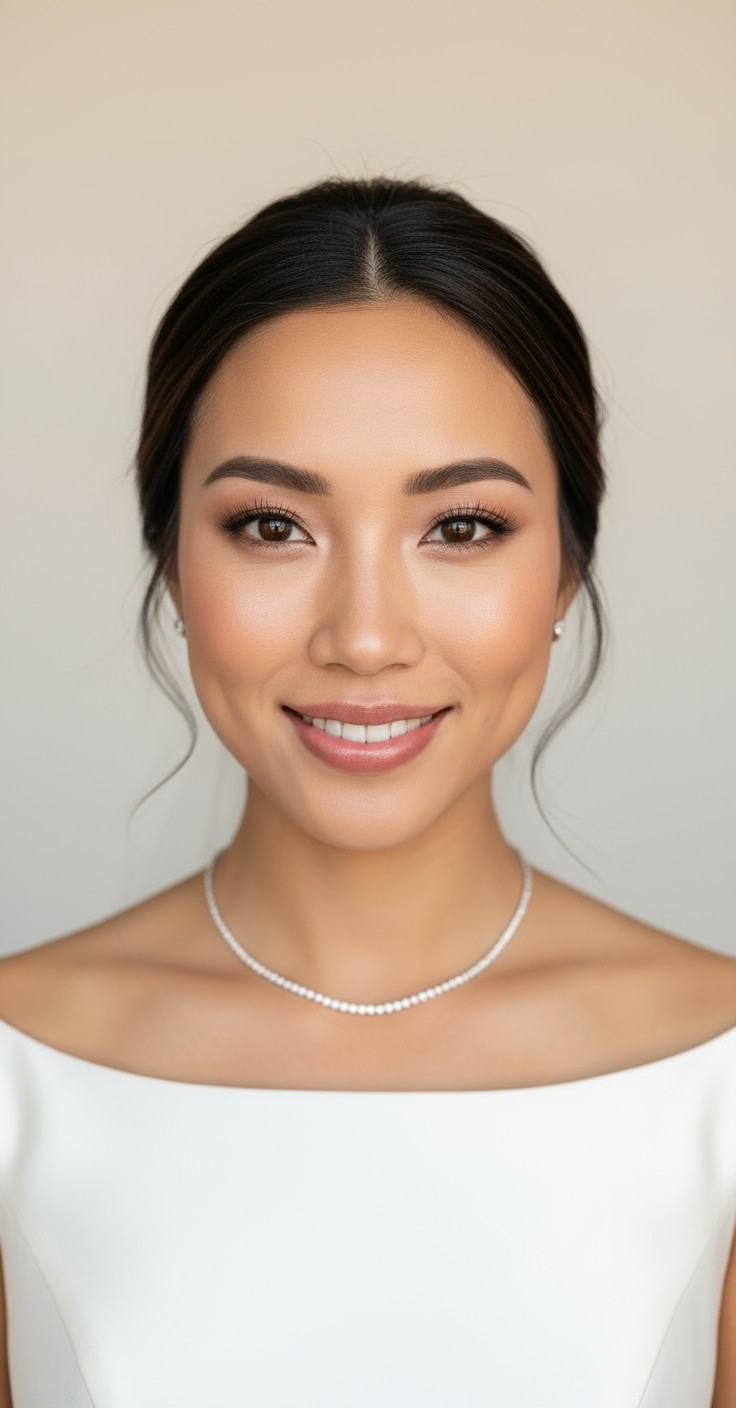 After Bridal Side Updo